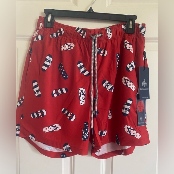 Rainforest Flip Flop Swim Trunk Shorts - Picture 2 of 5